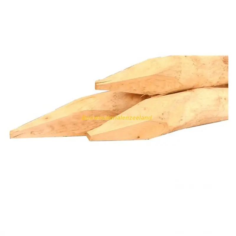 Kastanjehouten palen 14-16cm 300 cm lang