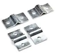Draadpaneelklem verzinkt voor ø 4-5 mm