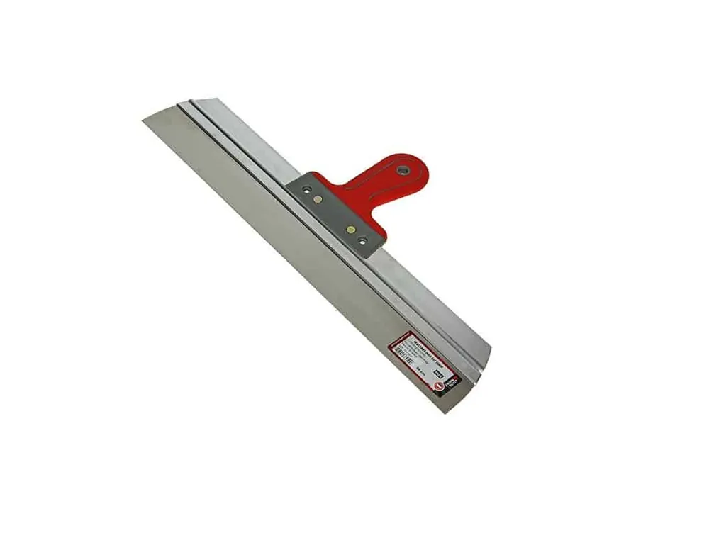 Spackmes softgrip aluhouder RVS 400mm