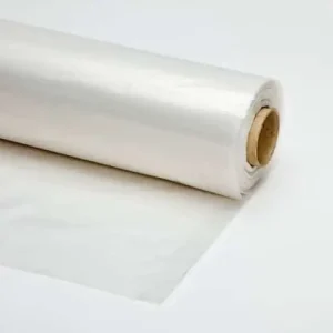 Plastic folie transparant 200cm breed rol 50m