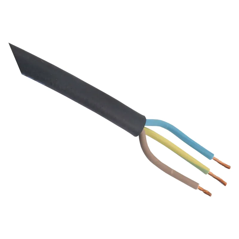 Rubber kabel glad – 3 x 2.5 mm²