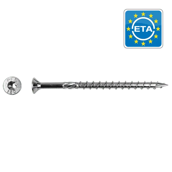 Houtconstructieschroef VZK 6,00×110 Zn (T30)