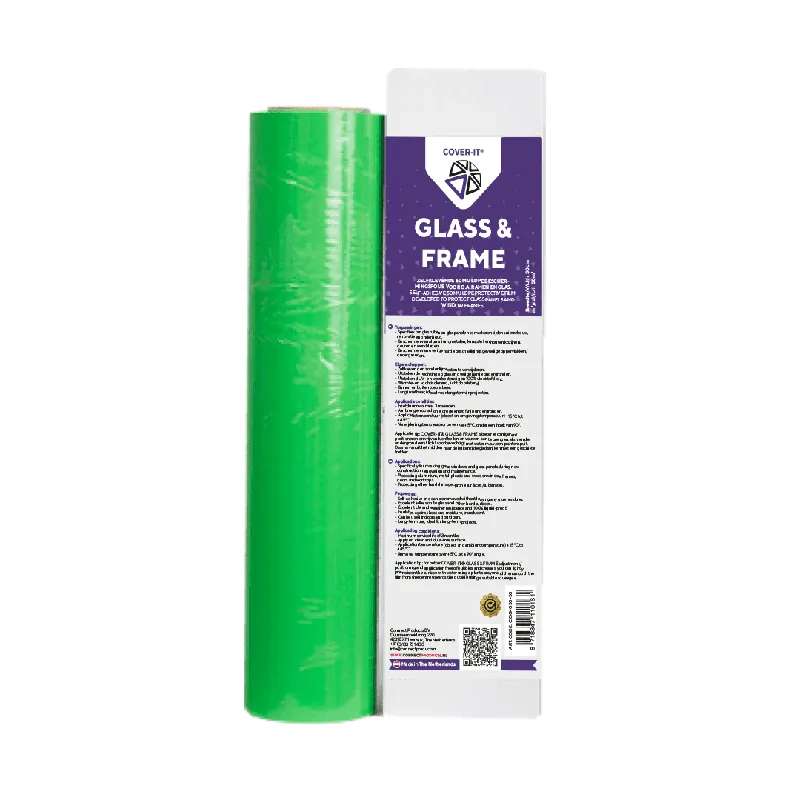 Cover-it® Glass & Frame Groen 50cm / 50m²