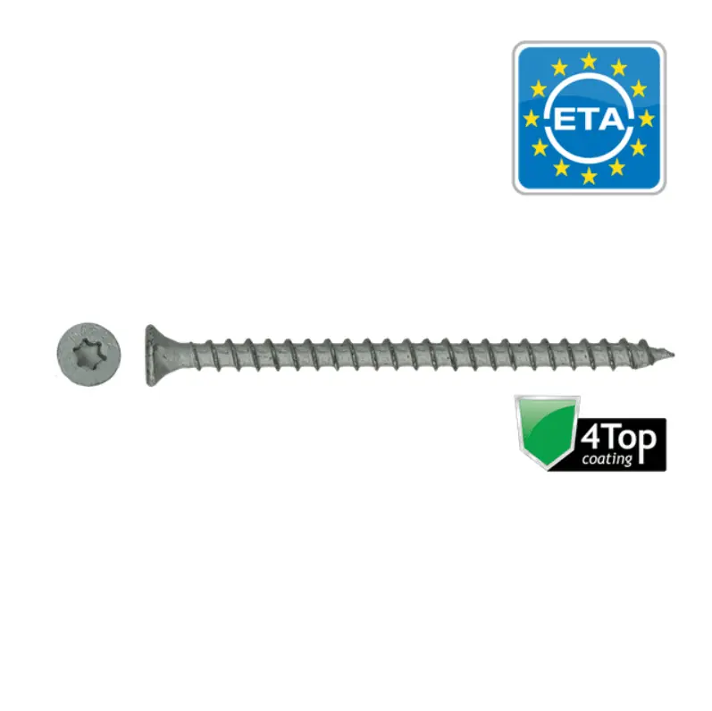 Universele houtschroef HAPAX VZK-T 4,00×30 4Top