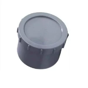 Pvc lijm Schroefeindkap 75mm. riool lijm