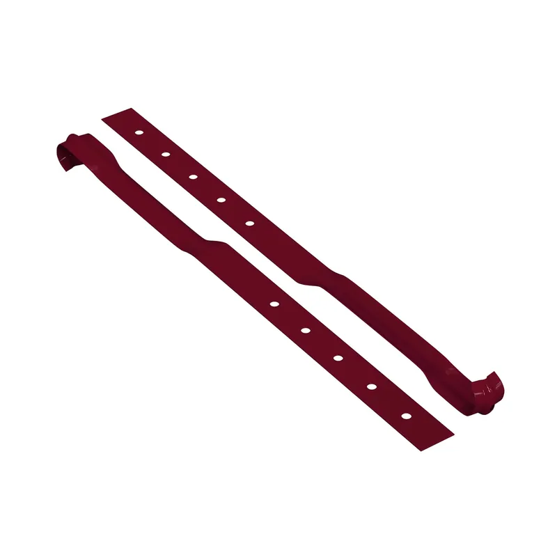 BILKA GLOSSY Gootflens | 150mm | RAL 3005 Wijnrood | Tweezijdig glossy gecoat