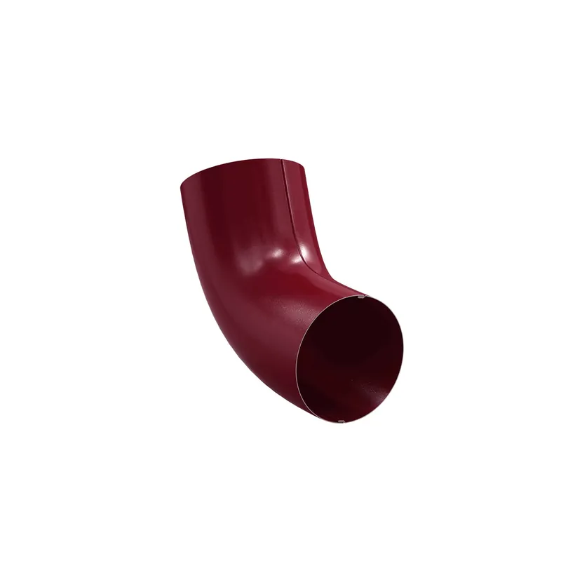 BILKA GLOSSY Bocht 60gr | 100mm | RAL 3005 Wijnrood | Tweezijdig glossy gecoat