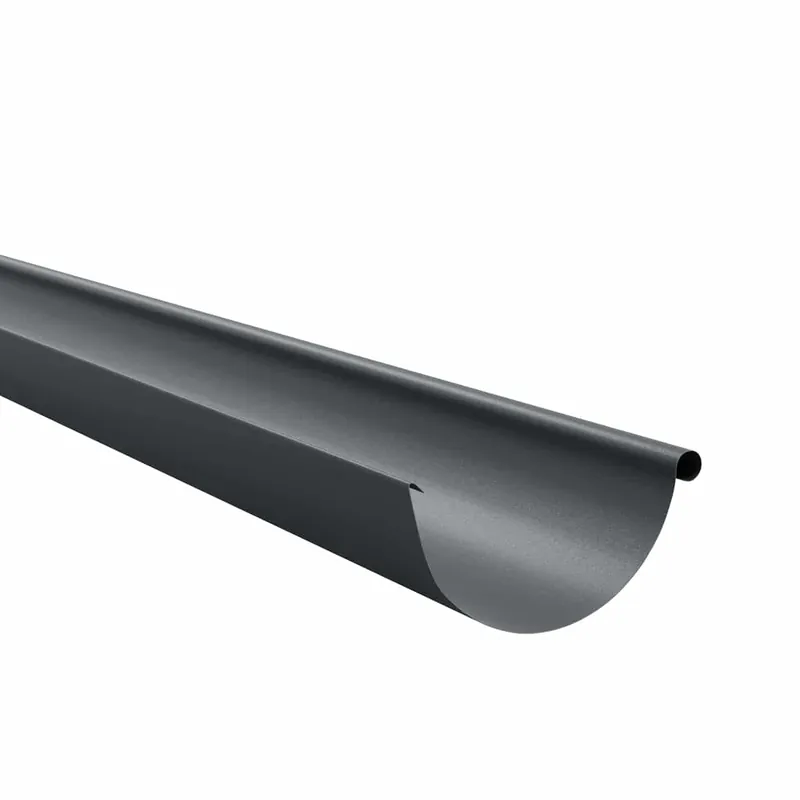 BILKA MAT Dakgoot | 150mm | 4 m | RAL 7024 Grafietgrijs | Tweezijdig mat gecoat