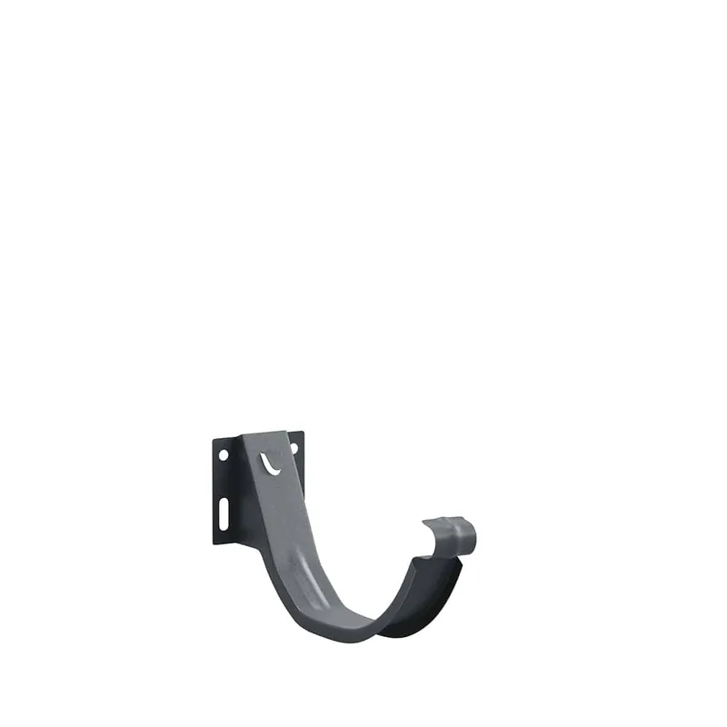 BILKA MAT Goothaak verstelbaar | 150mm | RAL 7024 Grafietgrijs | Tweezijdig mat gecoat