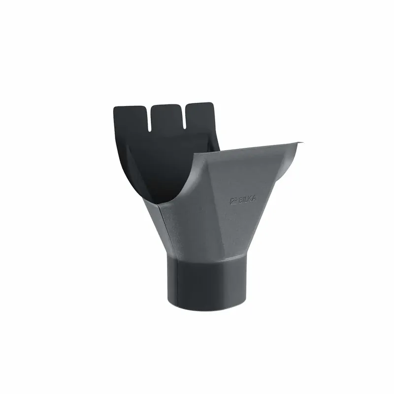 BILKA MAT Gootuitloop | 150/100mm | RAL 7024 Grafietgrijs | Tweezijdig mat gecoat