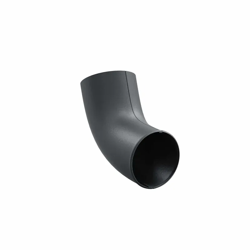 BILKA MAT Regenpijp uitloop | 100mm | RAL 7024 Grafietgrijs | Tweezijdig mat gecoat