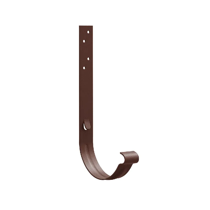 BILKA MAT Goothaak 210mm | 125mm | RAL 8017 Chocoladebruin | Tweezijdig mat gecoat