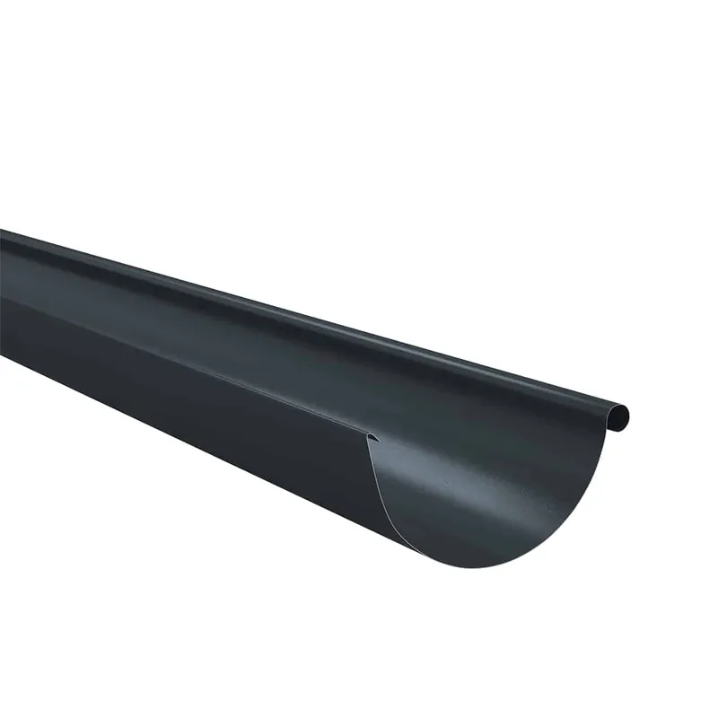 BILKA GLOSSY Dakgoot | 125mm | 2 m | RAL 7016 Antracietgrijs | Tweezijdig glossy gecoat