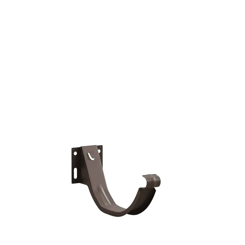 BILKA MAT Goothaak verstelbaar | 150mm | RAL 8019 Grijsbruin | Tweezijdig mat gecoat