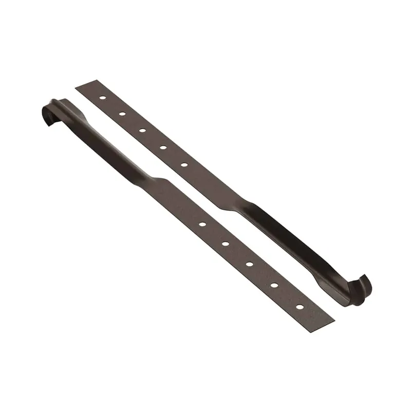 BILKA MAT Gootflens | 150mm | RAL 8019 Grijsbruin | Tweezijdig mat gecoat