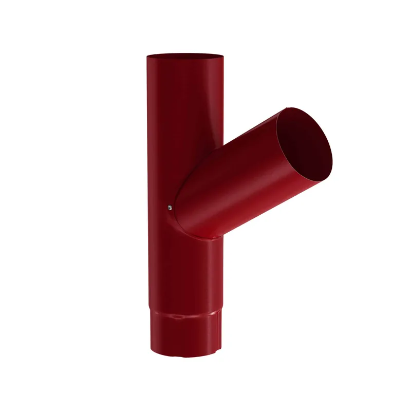 BILKA GLOSSY Aftakking | 90mm | RAL 3011 Bruinrood | Tweezijdig glossy gecoat