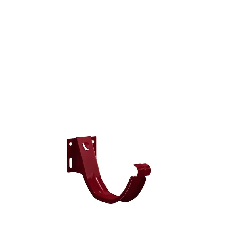 BILKA GLOSSY Goothaak verstelbaar | 150mm | RAL 3011 Bruinrood | Tweezijdig glossy gecoat