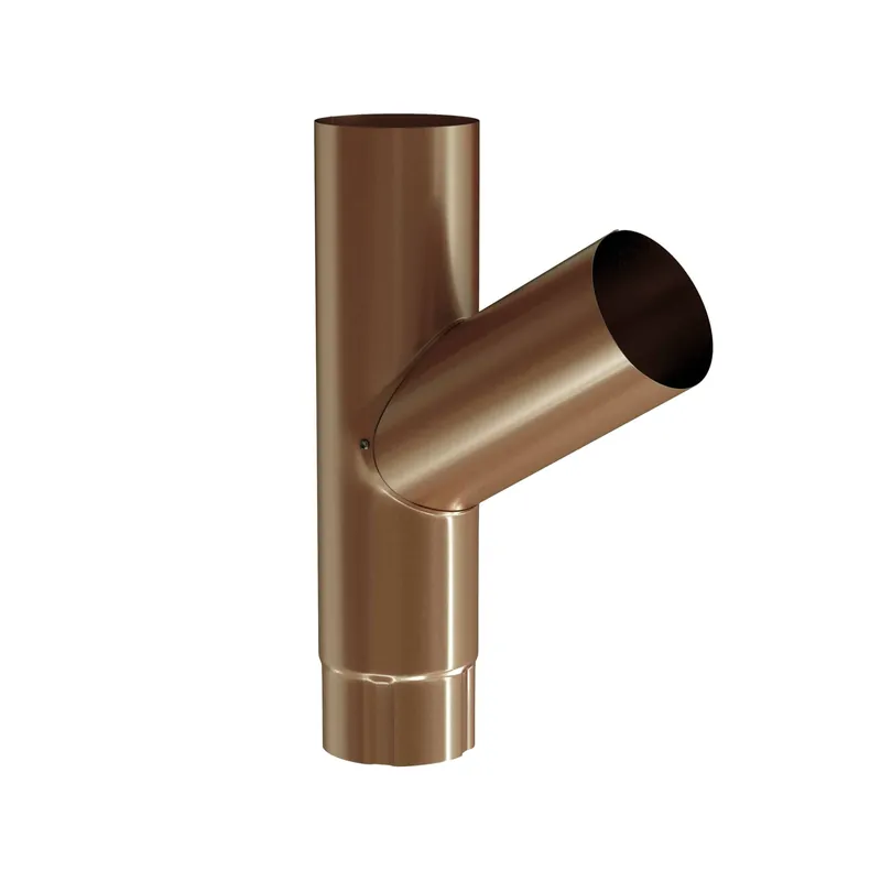BILKA GLOSSY Aftakking | 100mm | RAL 8003 Kleibruin | Tweezijdig glossy gecoat