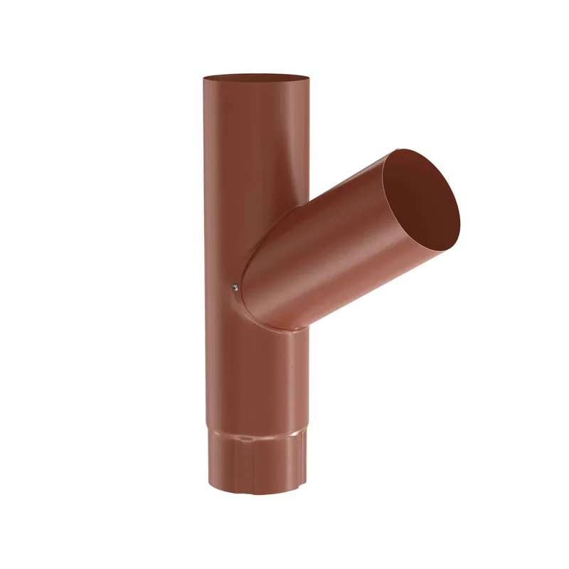 BILKA GLOSSY Aftakking | 90mm | RAL 8004 Koperbruin | Tweezijdig glossy gecoat