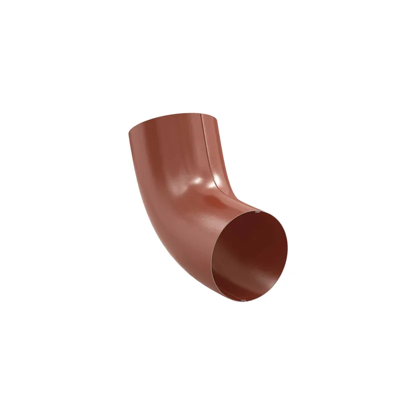 BILKA GLOSSY Bocht 60gr | 100mm | RAL 8004 Koperbruin | Tweezijdig glossy gecoat