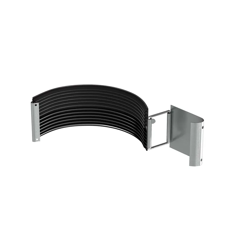 BILKA GLOSSY Gootverbinding | 125mm | RAL 9006 Zilverkleur | Tweezijdig glossy gecoat