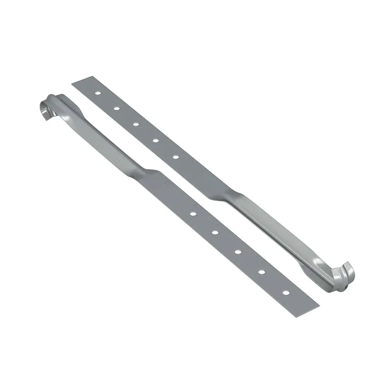 BILKA GLOSSY Gootflens | 150mm | RAL 9006 Zilverkleur | Tweezijdig glossy gecoat
