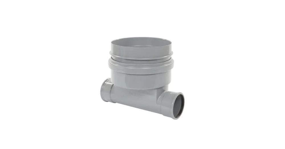 PVC inspectieput Pipelife, met stroomprofiel