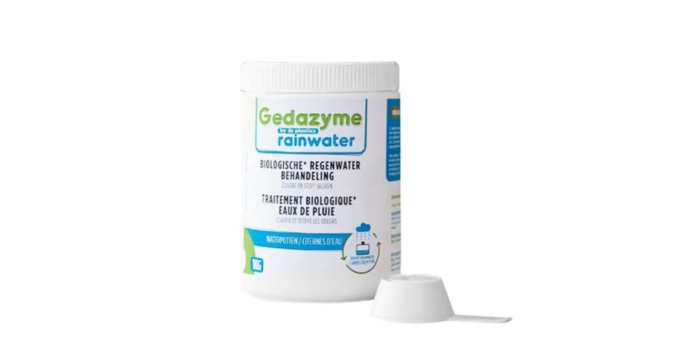 gedazyme, BIO regenwaterbehandeling