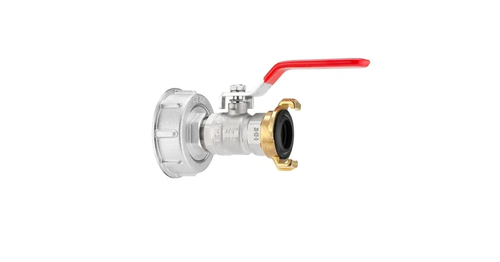 Geka plus IBC adapter kogelkraan, snelkoppeling