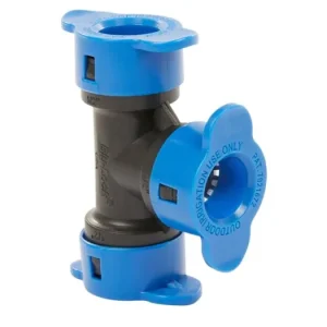 Blu-Lock t-stuk, 3x klem