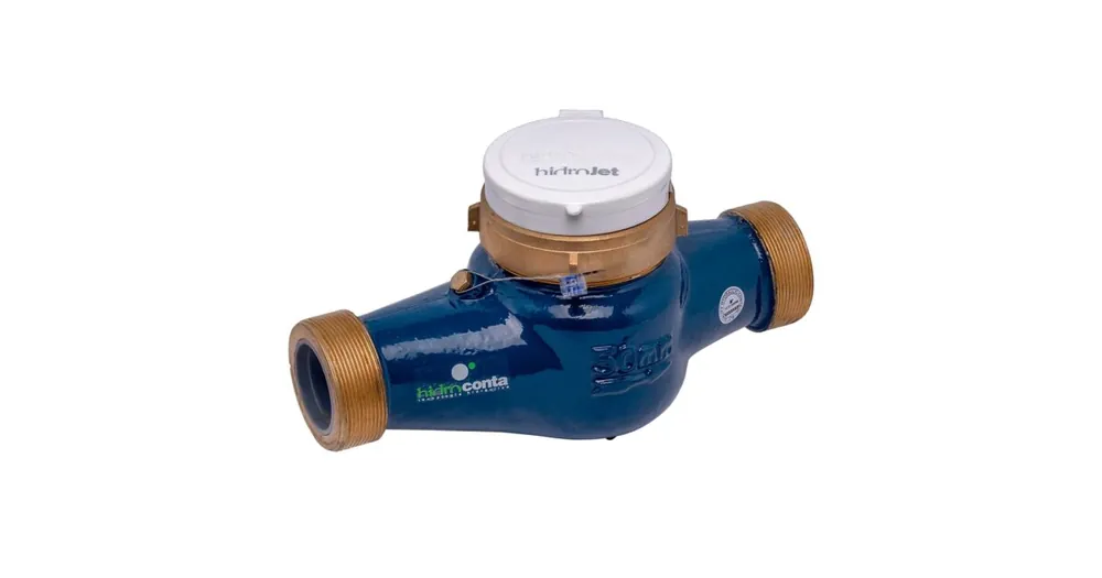 watermeter, type Hidrojet, 2x buitendraad