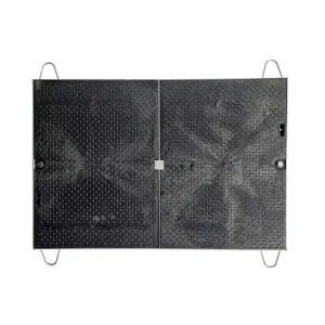 CARSON staalframe met HDPE deksel, 915 x 915mm