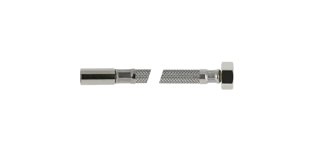 Bonfix flexibele rvs aansluitslang 50 cm, binnendraad x insteek