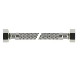 Bonfix flexibele rvs aansluitslang 50 cm, 2x binnendraad