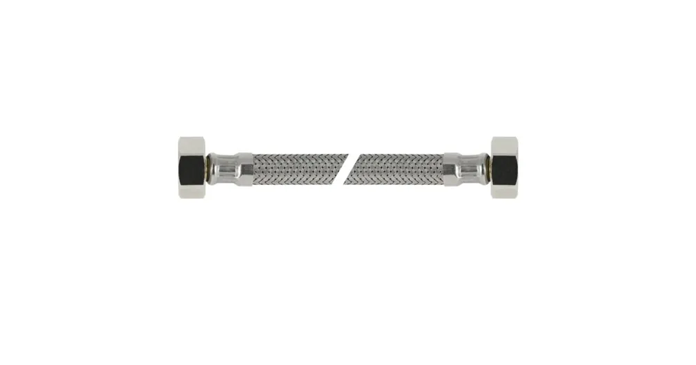 Bonfix flexibele rvs aansluitslang 50 cm, 2x binnendraad