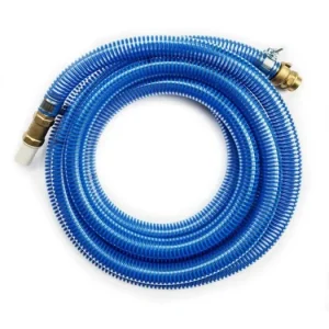 zuigslang set 10 meter, 32 mm x 1.1/4 inch buitendraad