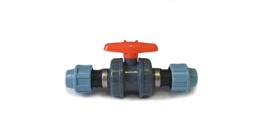 tyleen pvc kogelkraan
