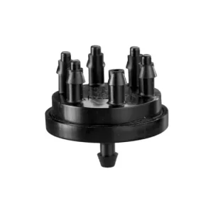Rain Bird XB-10 verdeelblok 6-weg, voor 6 mm slang