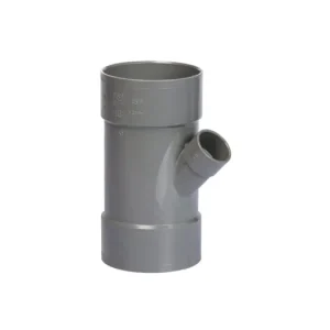 pvc verloop T-stuk 45 graden, 3x inwendig lijm