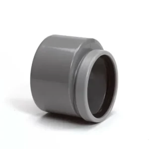 pvc verloopring, excentrisch spie x manchet