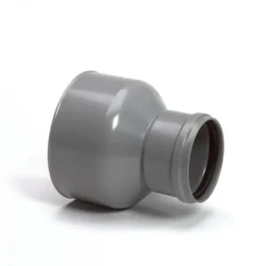 pvc overgangsstuk, pvc naar gres, incl. tokrolring