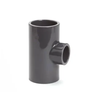 pvc druk verloop-T-stuk 90 graden, 3x inwendig lijm