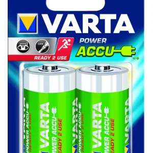 BL(2) BATTERIJ OPLAADB D 3000MAH VARTA