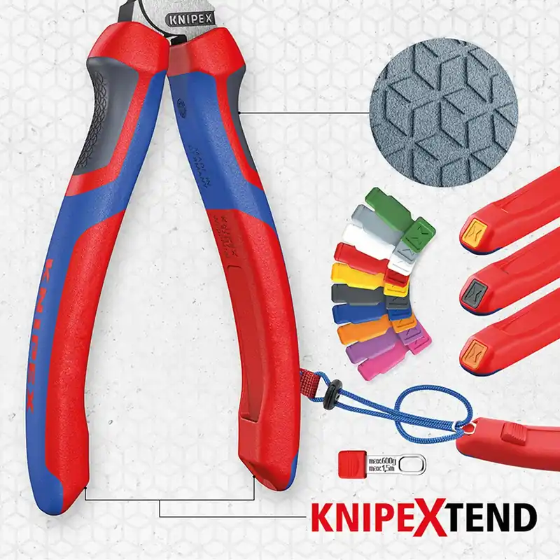 KNIPEX ZIJSNIJTANG 160 MM