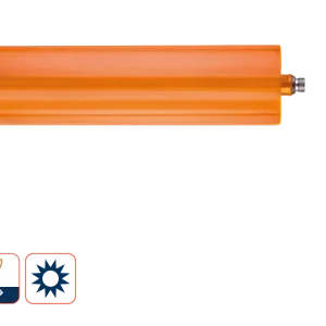 DIAMANTBOOR, ORANJE, DROOG, 1.1/4", 4 SEGM., ø67X400