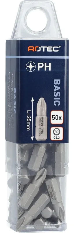SCHROEFBIT BASIC, C6.3, PH 1X25
