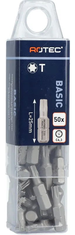 SCHROEFBIT BASIC, C6.3, T 10X25