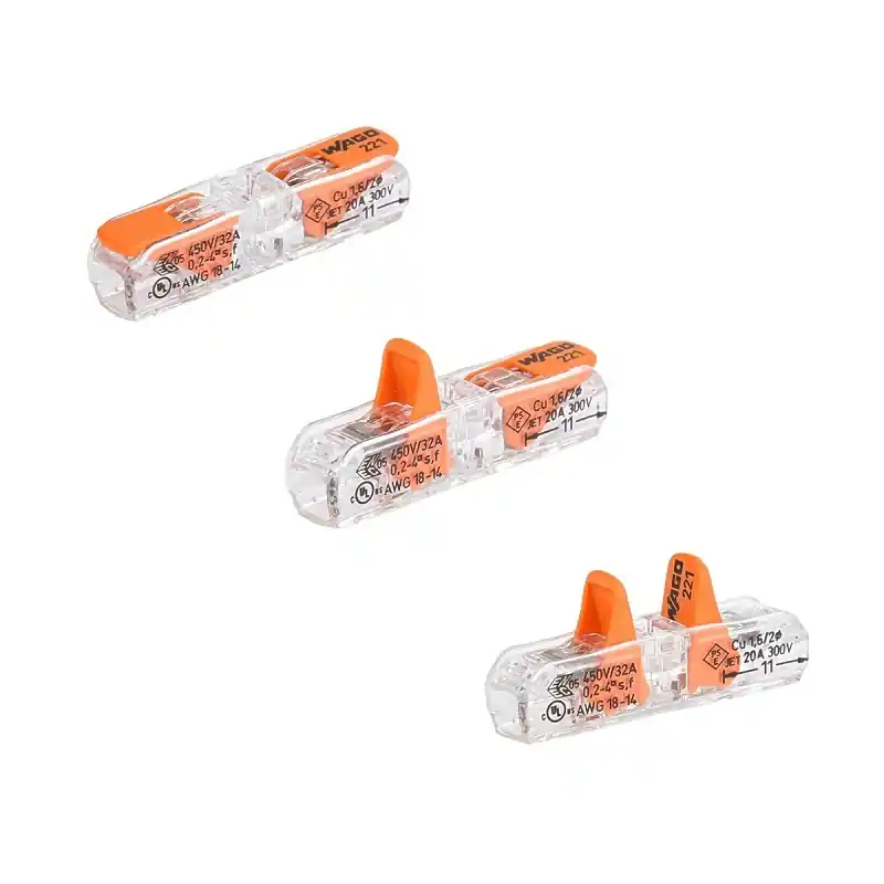 10 ST.DOORVOERCONNECTOR WAGO HA/ZA