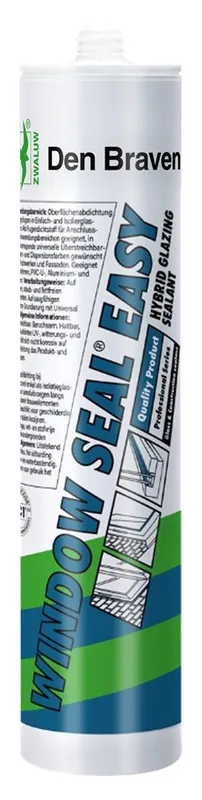 ZWALUW ZW WNDSL EASY RAL9010 PURE WHITE, PATRONEN 290 ML/C12