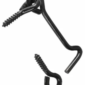 WINDHAAK L=160MM ZWART + LOS OOG